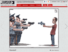 Tablet Screenshot of cartoonmovement.com